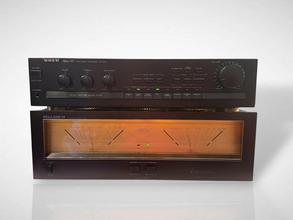 Uher / Palladium LA-1200 Vintage Hi-Fi Stereo Eindversterker, Overige merken, Gebruikt, Uher, Ophalen of Verzenden