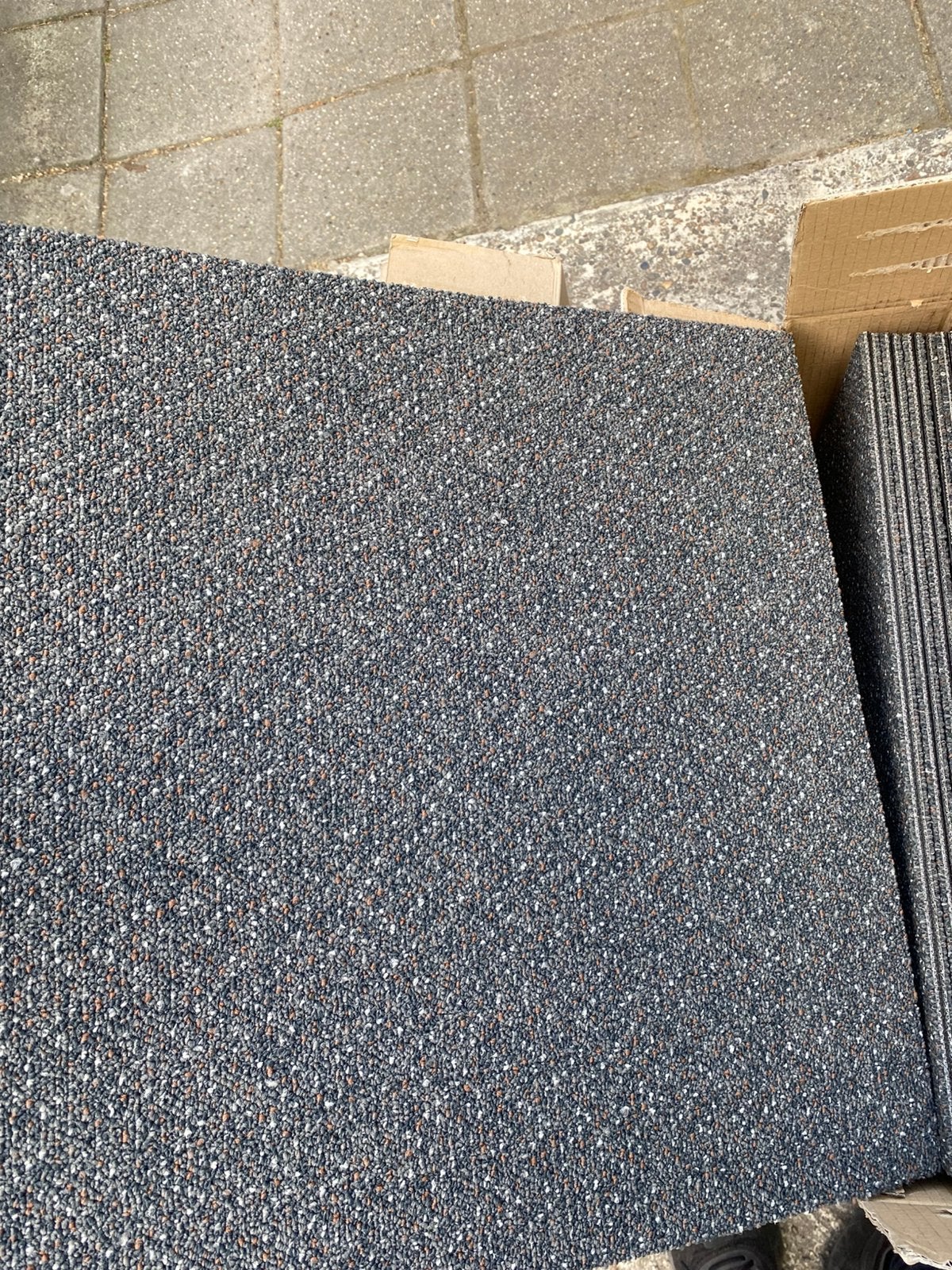 32x tapijttegels, Ophalen, Zwart, Nieuw, Tapijttegels