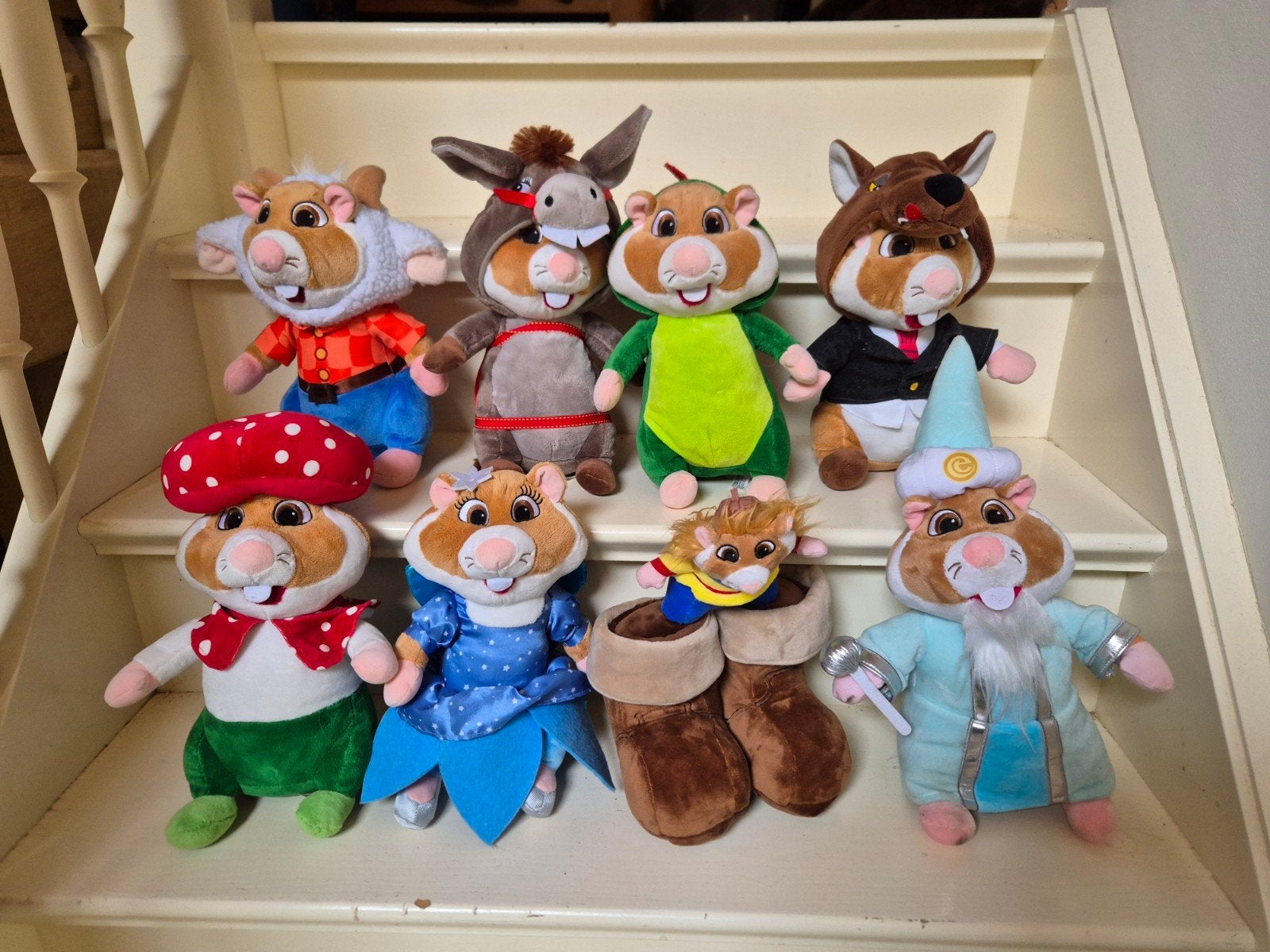 8 AH Efteling Hamsters, Ophalen of Verzenden, Zo goed als nieuw