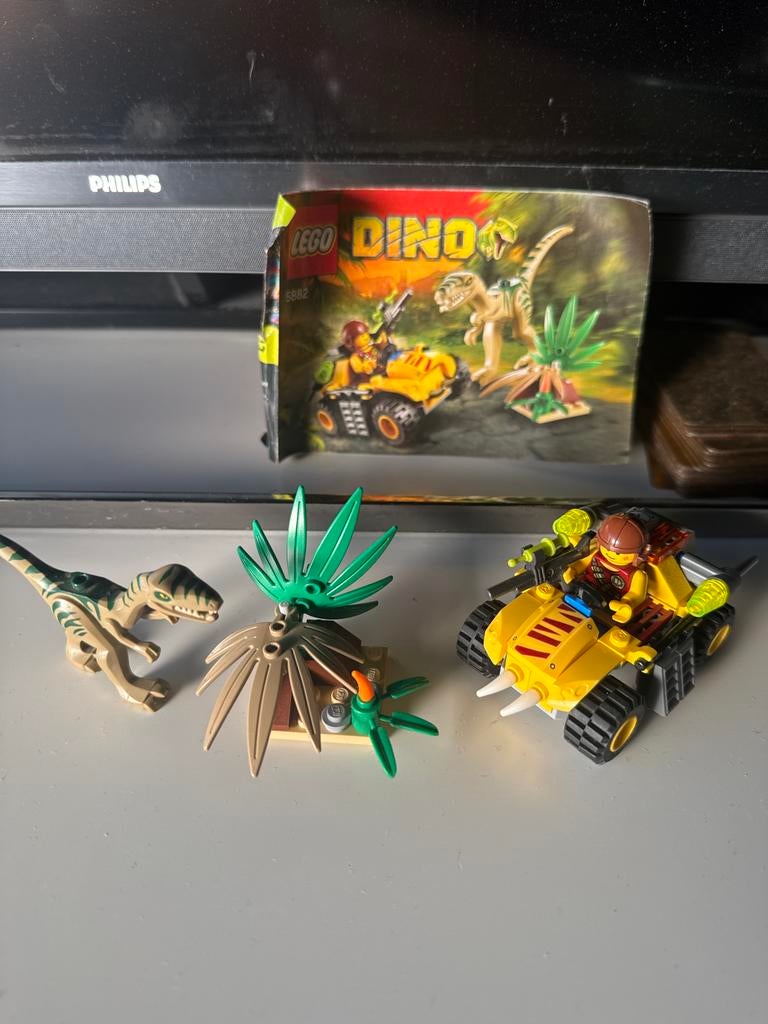 Lego Dino 5882, Kinderen en Baby's, Speelgoed | Duplo en Lego, Gebruikt, Overige thema's, Lego, Ophalen of Verzenden