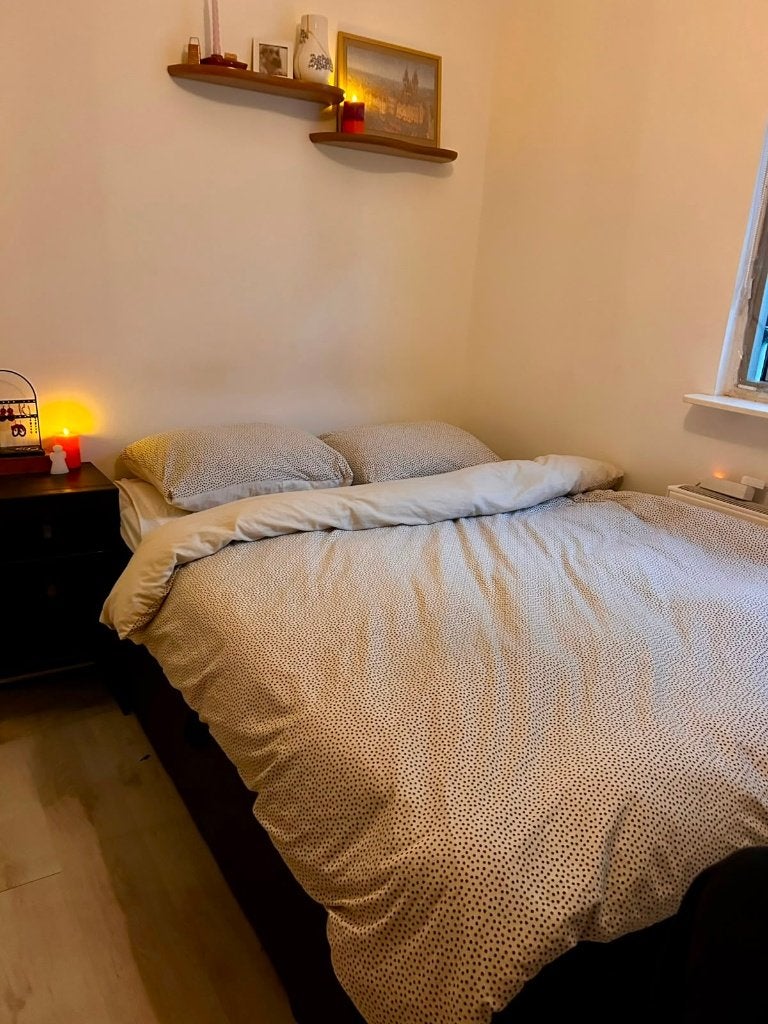 Boxspring Gold C50 met opbergruimte (140x200), Huis en Inrichting, Ophalen, Tweepersoons, 140 cm, Zo goed als nieuw