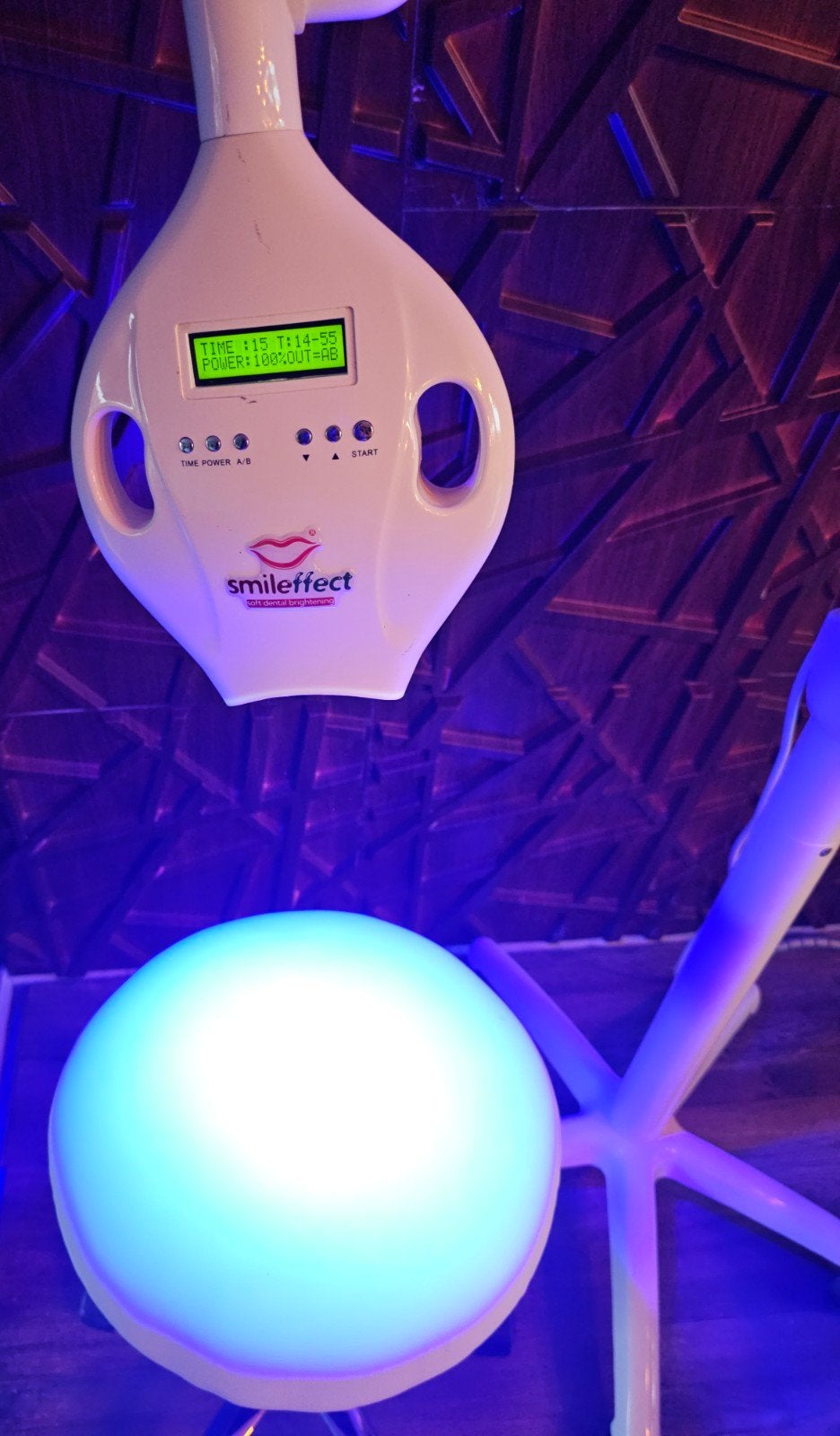 Smileffect tandenbleekapparaat met toebehoren, Ophalen, Gebruikt