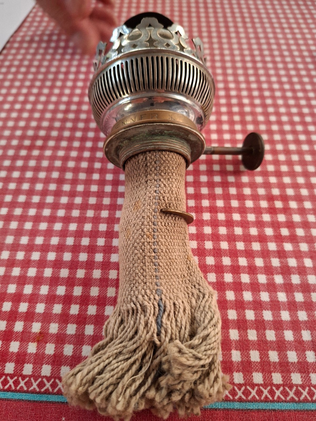 Antieke Matador Brenner 20 olielamp, Ophalen of Verzenden