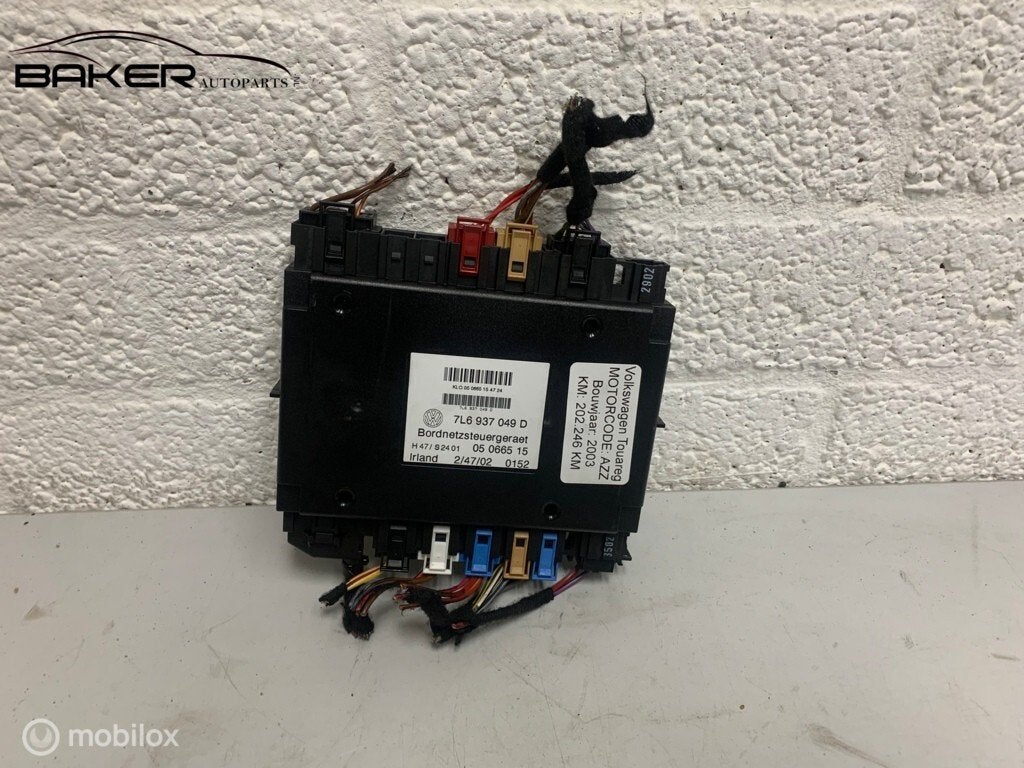 Computer body Control Volkswagen Touareg I 02-09 7L6937049D, Gebruikt, Volkswagen, Ophalen of Verzenden, Volkswagen