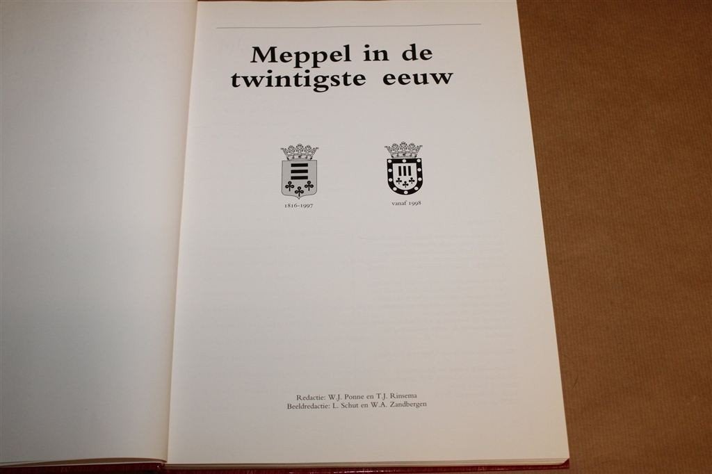Meppel in de 20e Eeuw — Stadsgeschiedenis Nieuwstaat, Boeken, Ophalen of Verzenden, Zo goed als nieuw