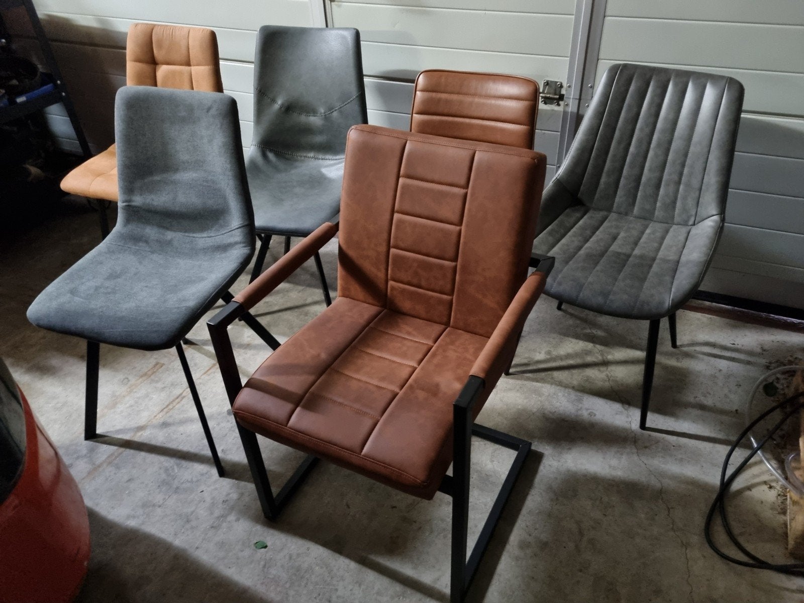 Partij stoelen, Ophalen of Verzenden, Zo goed als nieuw, Vijf, Zes of meer stoelen