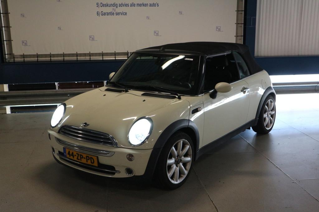 Mini Mini Cabrio 1.6 Cooper / Leer / Stoelverwarming / Elec, Auto's, Mini, Voorwielaandrijving, Gebruikt, 4 cilinders, Cabriolet