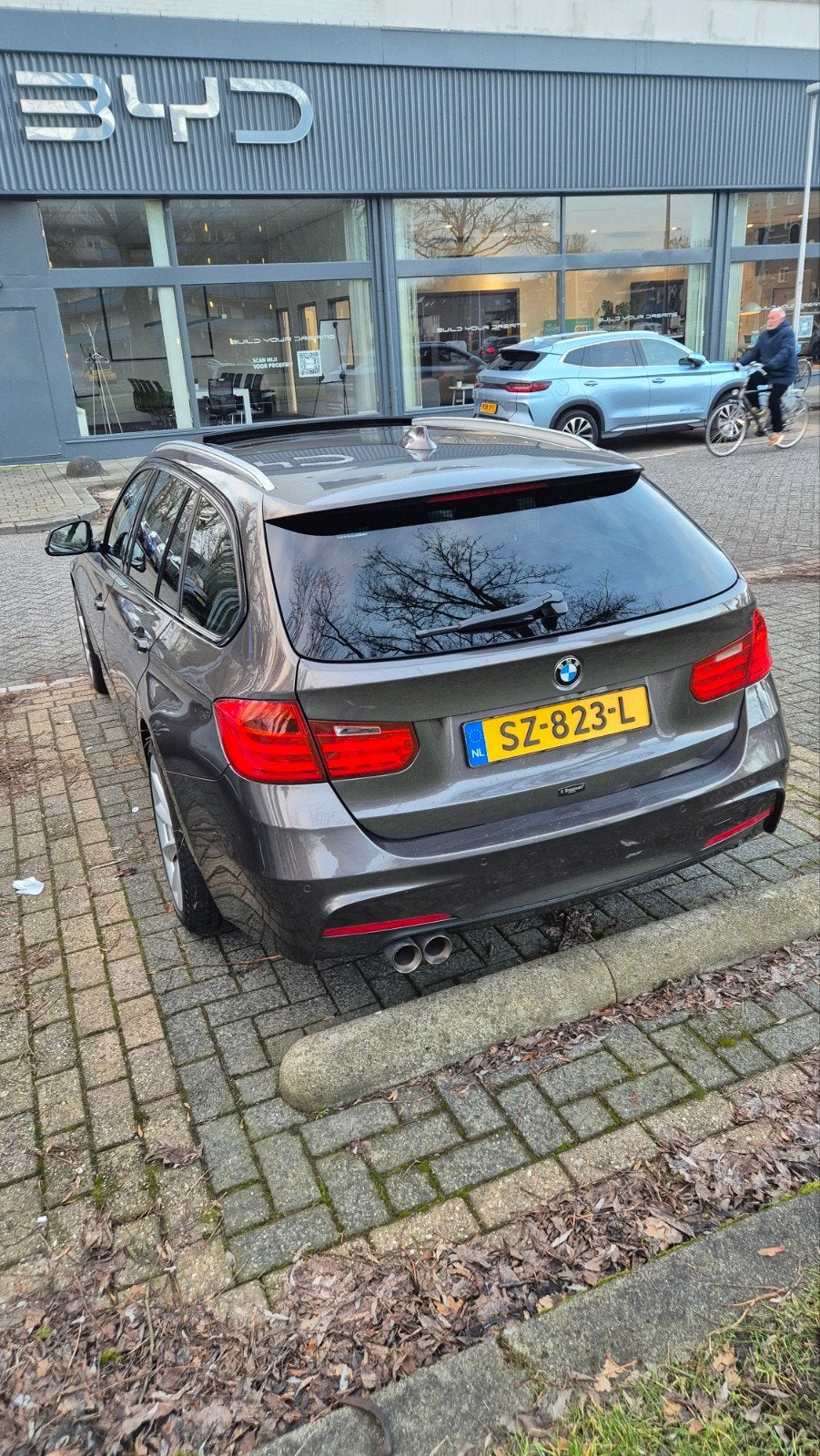 BMW 3-Serie 2.0 320D Touring Xdrive AUT 2013 Bruin, Auto's, Euro 5, 1995 cc, 4 cilinders, Bruin