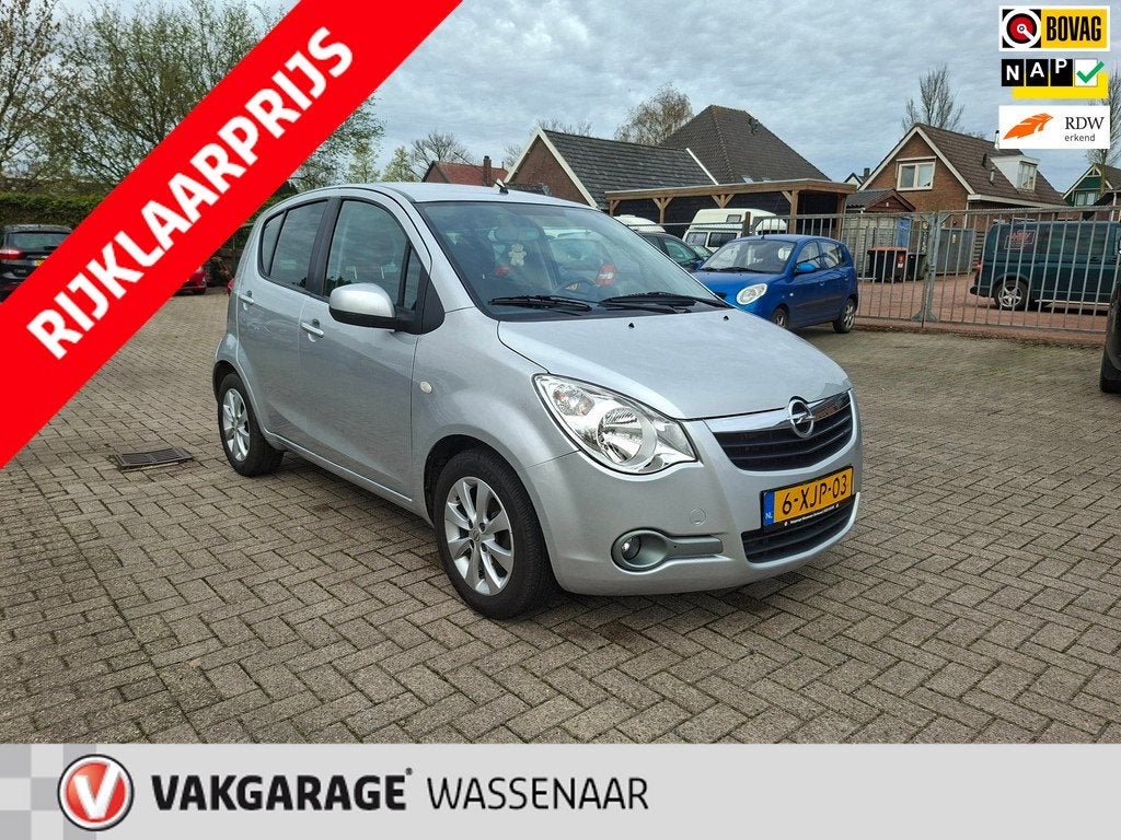 Opel Agila 1.0 Berlin 5drs airco apk 08-04-2027, Auto's, Opel, Voorwielaandrijving, Euro 5, Gebruikt, 31 €/maand