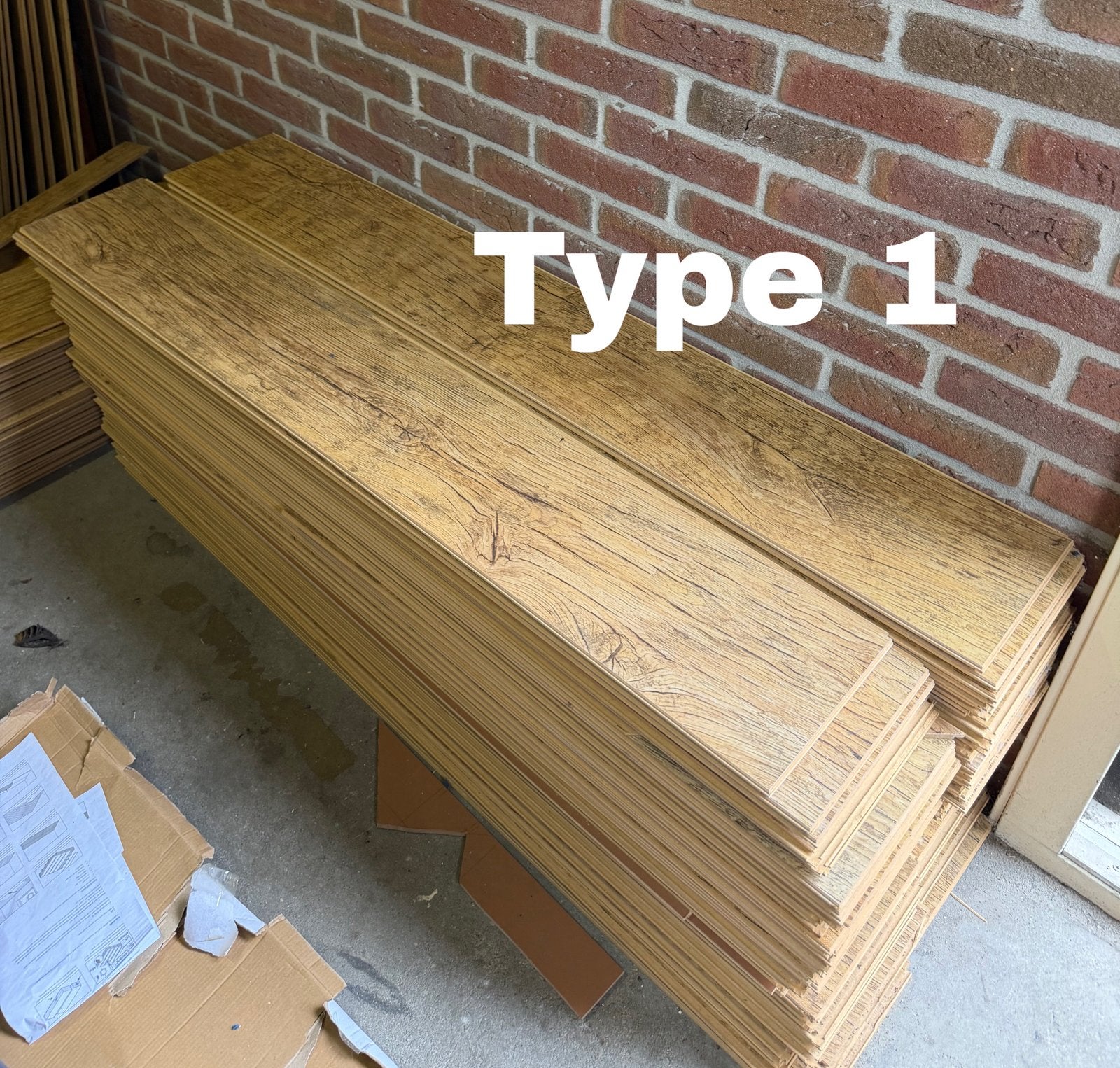 Laminaat (gratis), Ophalen, Gebruikt, 50 tot 150 cm, 10 m² of meer