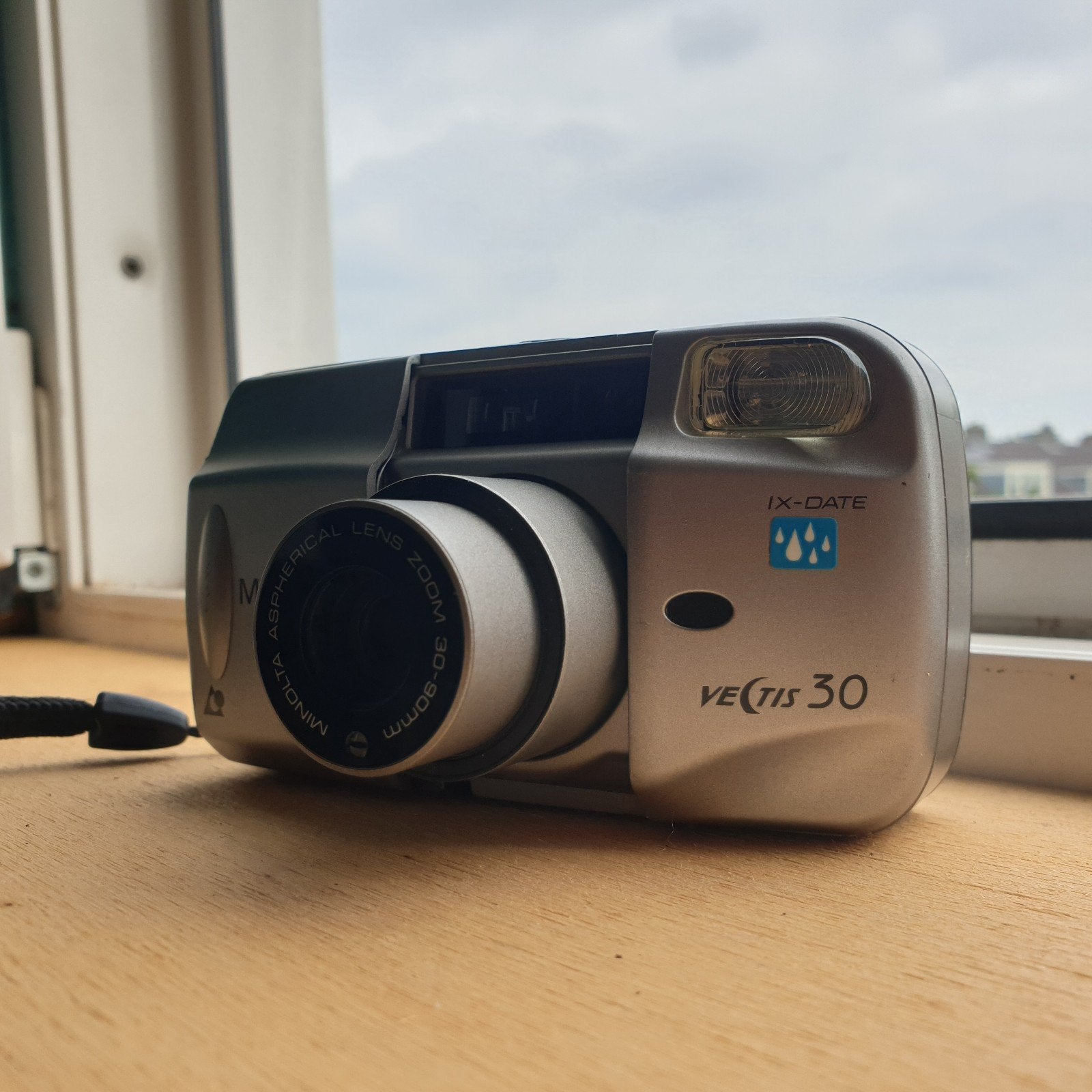 Minolta Vectis 30 compact zoom camera, Ophalen of Verzenden, Zo goed als nieuw, Compact, Minolta