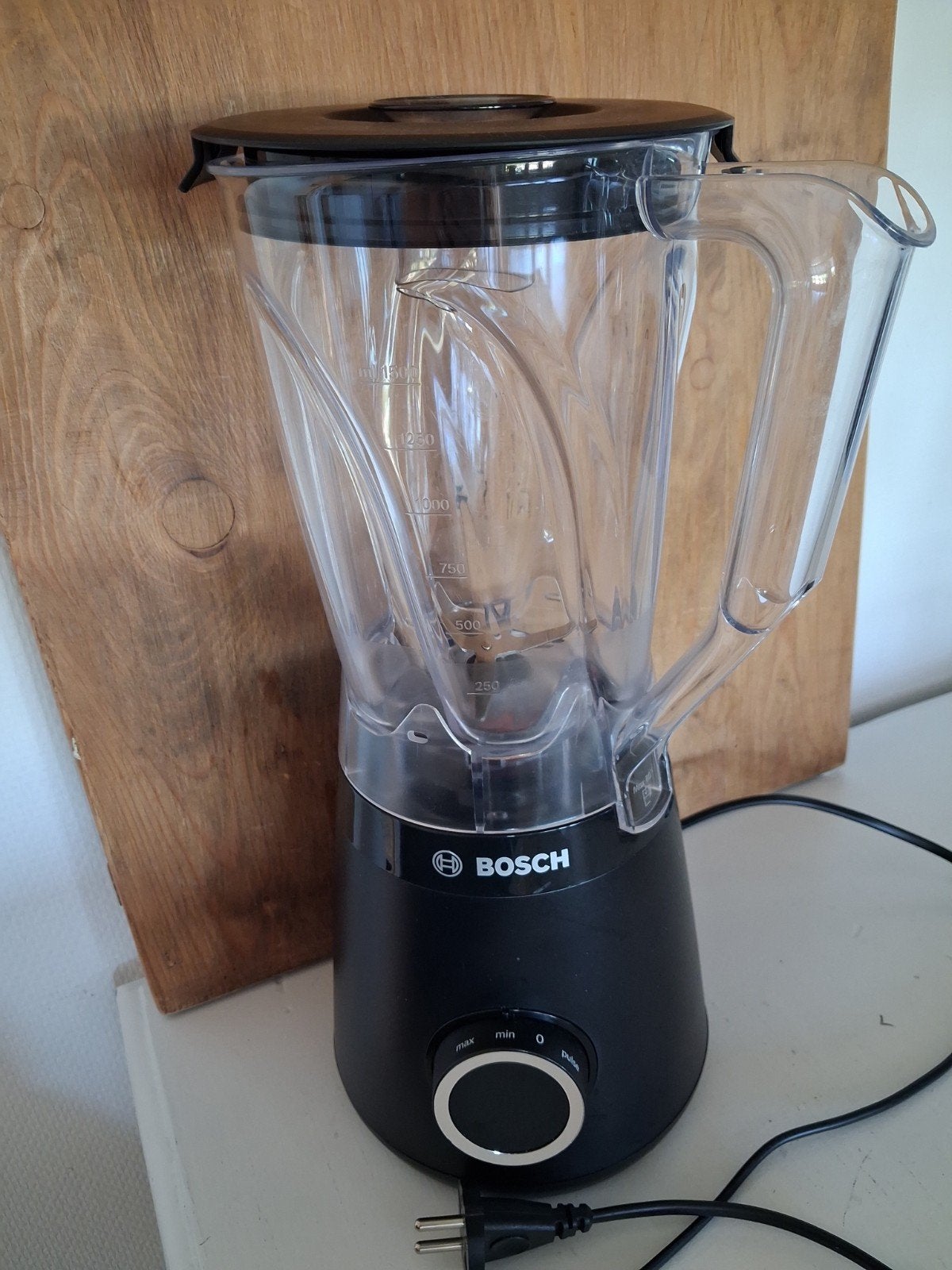Blender Bosch VitaPower - Zwart, Ophalen of Verzenden, Zo goed als nieuw, Blender