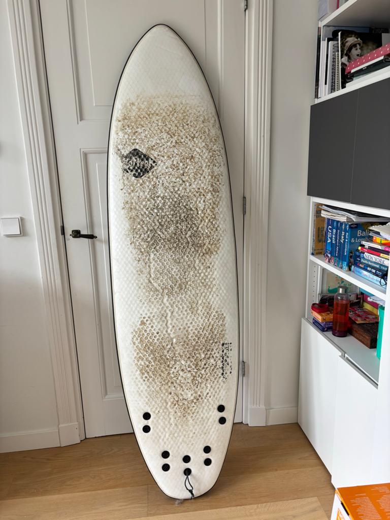 Softech 6'6" Something Special Softtop Surfboard, Watersport en Boten, Golfsurfen, Gebruikt, Funboard, Met vinnen, Ophalen