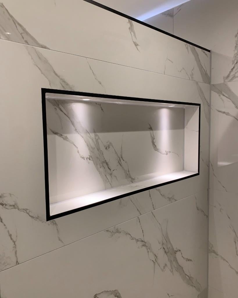 Calacatta Hoogglans Tegel 60x120 Luxe Marmerlook voor €29,95, Keramiek, Overige typen, Nieuw, Ophalen of Verzenden