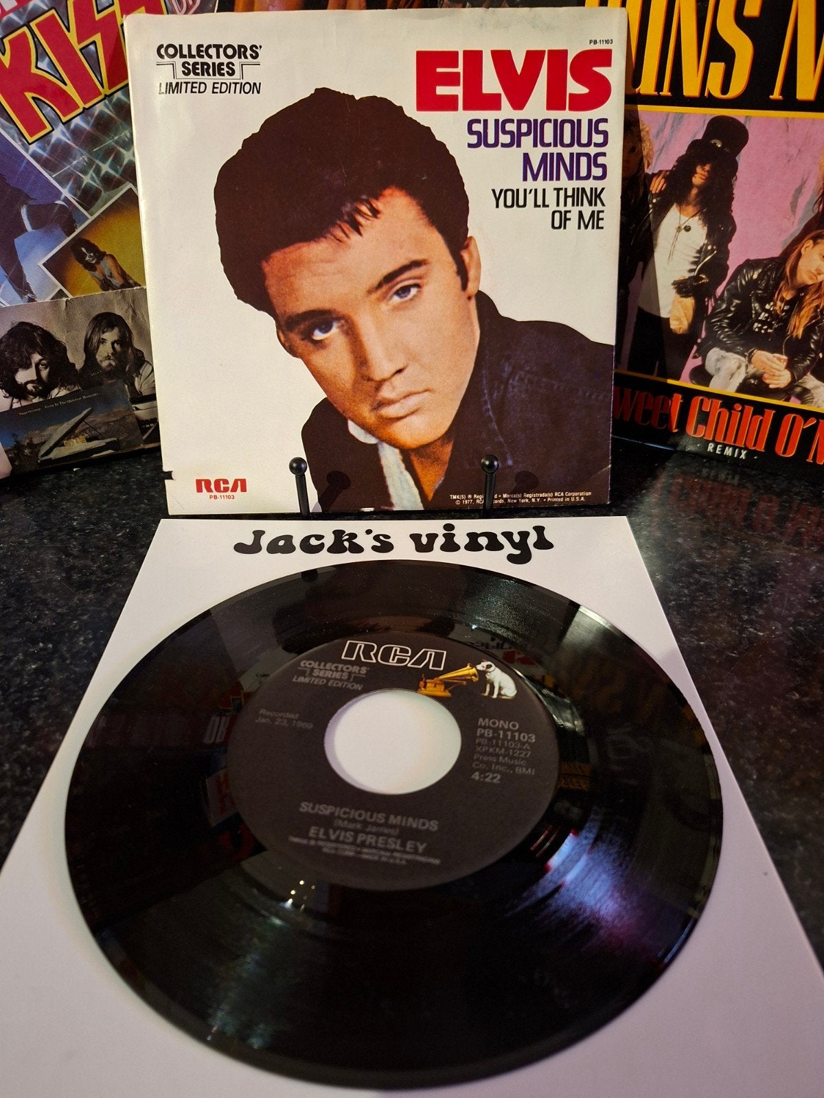 Elvis Presley - Suspicious Minds (Limited Edition 1977, Rock, Limited edition, 7 inch, Ophalen of Verzenden