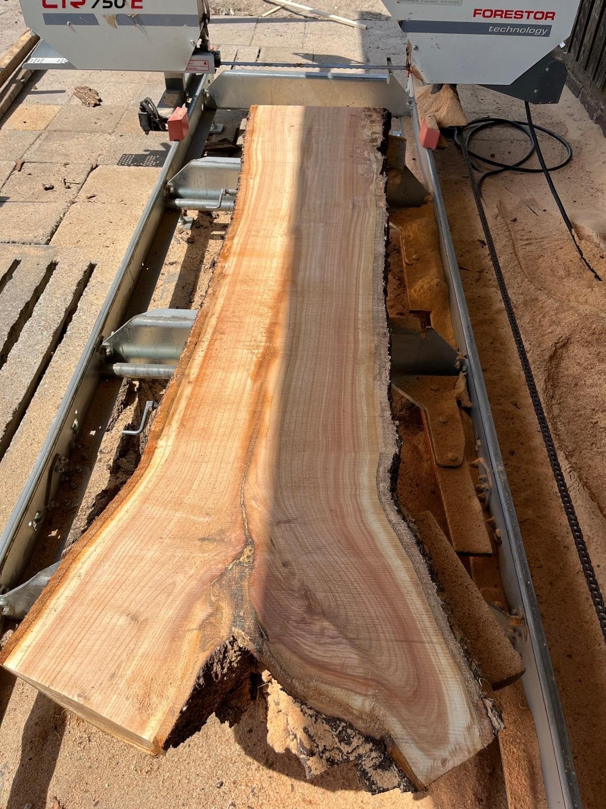 Schaaldelen kersenhout 4cm dik, Ophalen, 25 tot 50 mm, Eiken, Plank