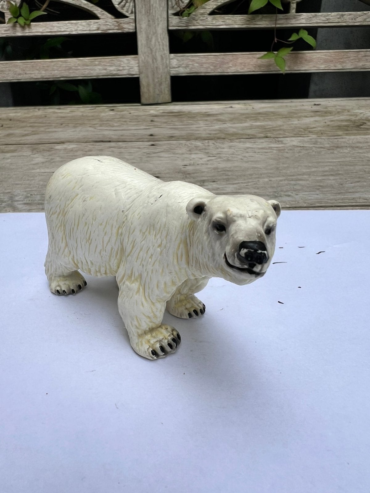 IJsbeer Schleich 14090 – vintage, Ophalen of Verzenden, Gebruikt, Dier