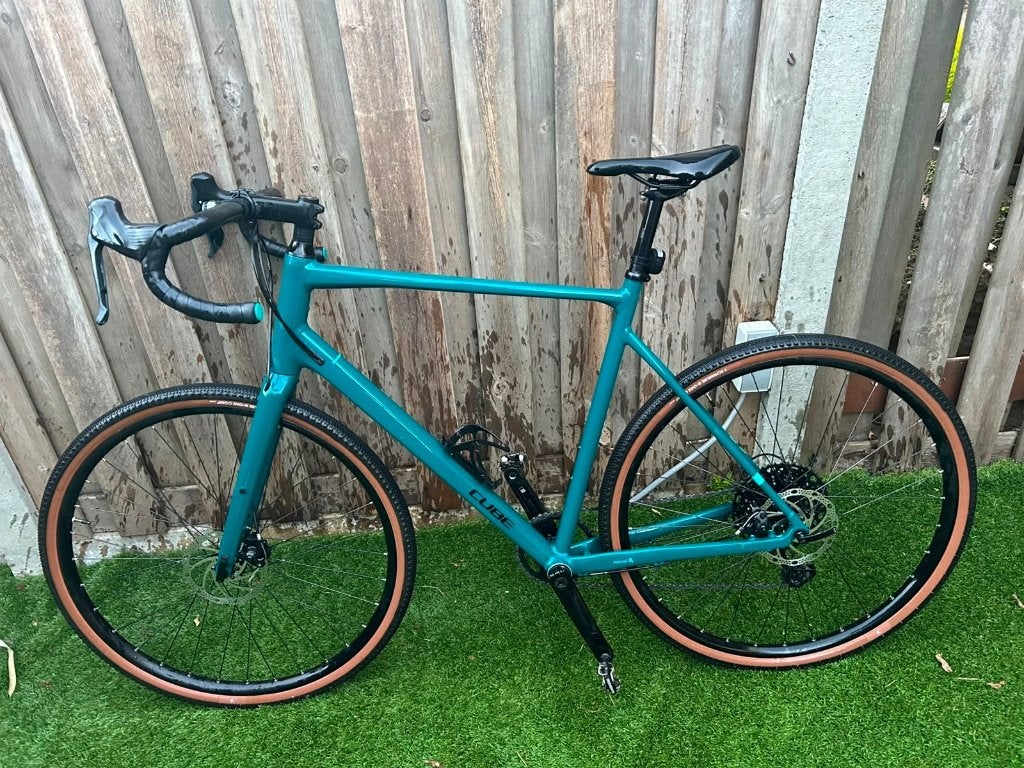 Cube Nuroad One Gravelbike XL, Fietsen en Brommers, Fietsen | Racefietsen, 10 tot 15 versnellingen, Heren, Aluminium, Zo goed als nieuw