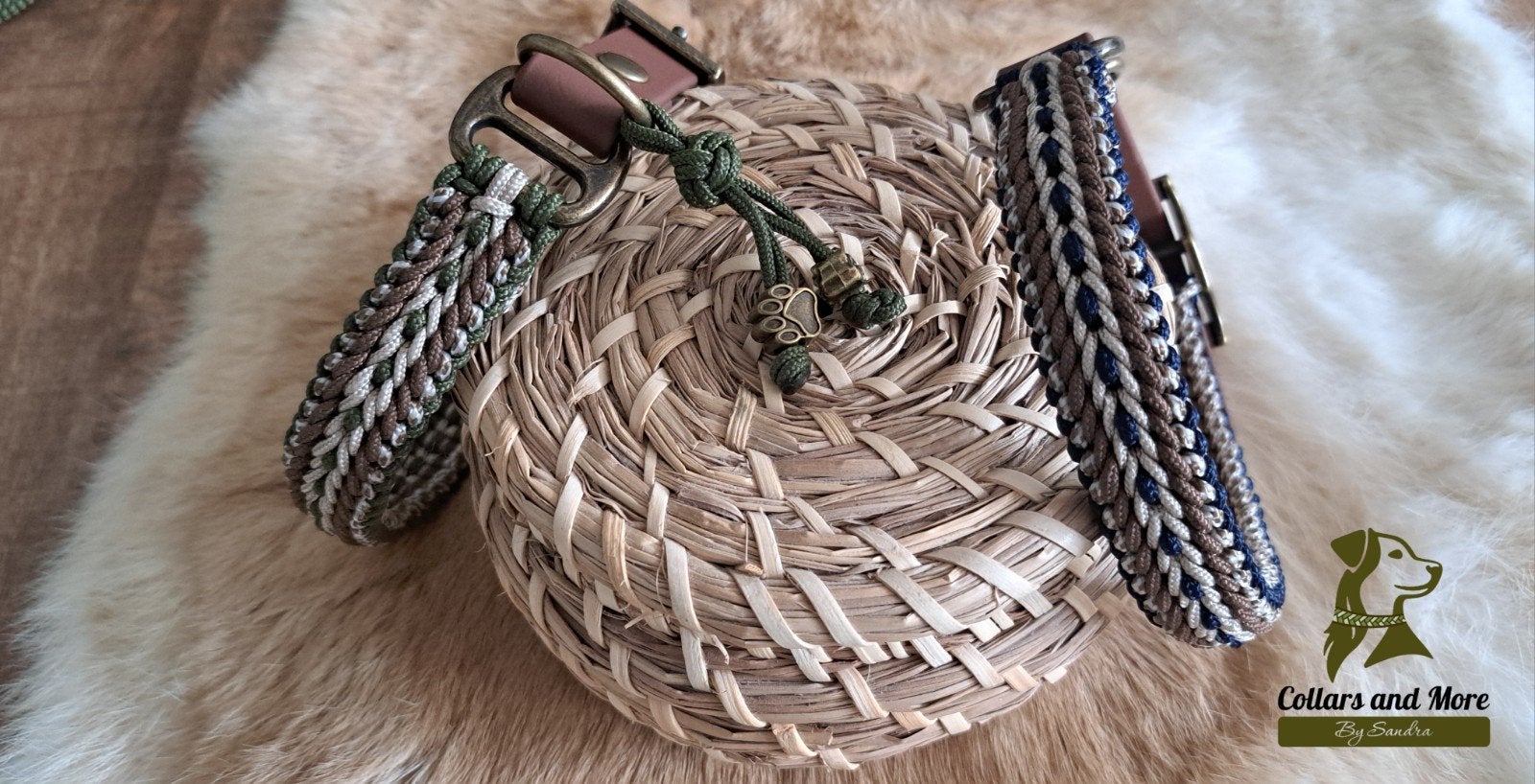 Hondenhalsband handmade, Ophalen of Verzenden, Nieuw