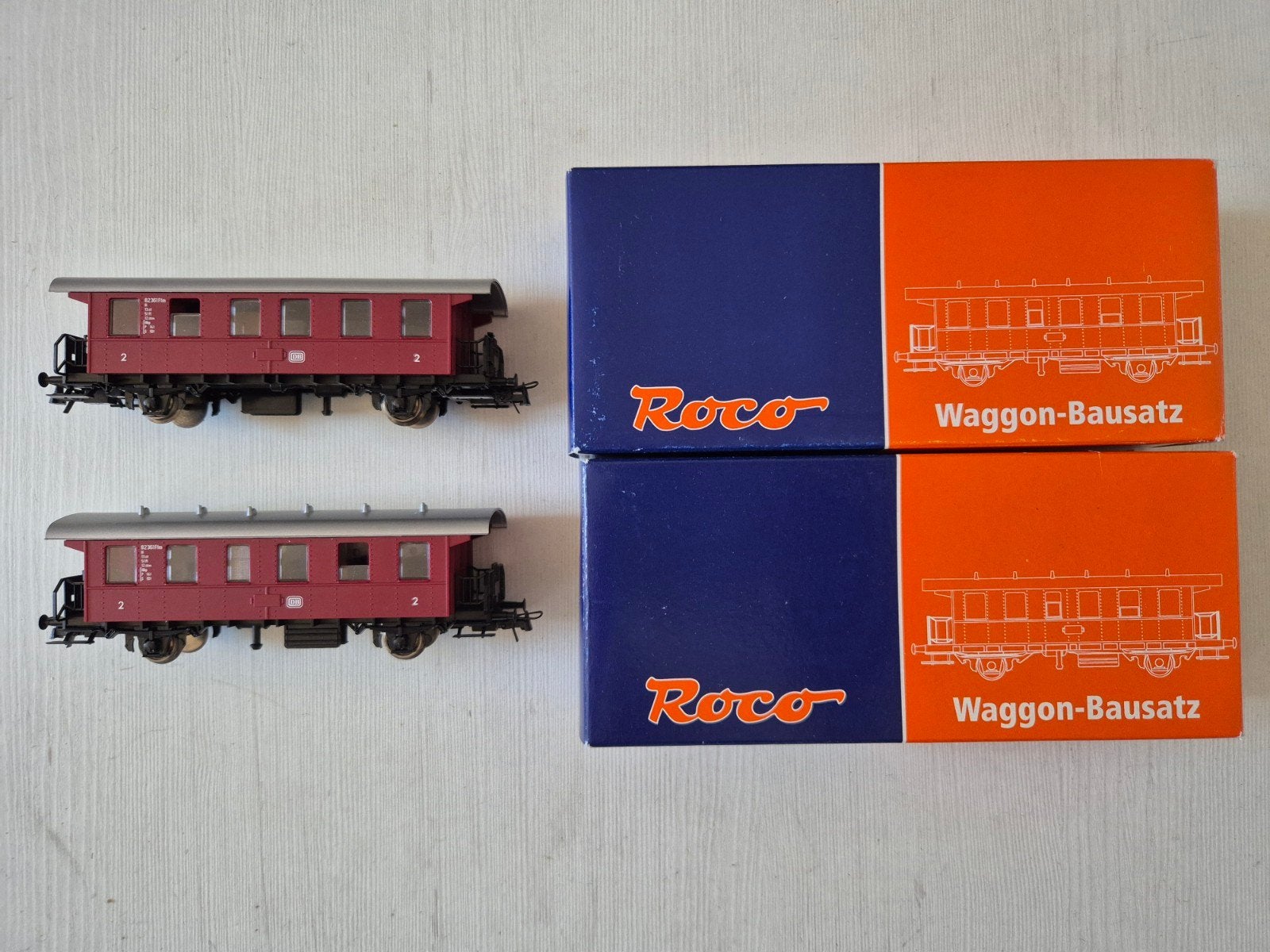 2 Roco H0 DB rijtuigen 52225 (nieuw), Hobby en Vrije tijd, Modeltreinen | H0, Gelijkstroom, Ophalen of Verzenden, Roco, Nieuw