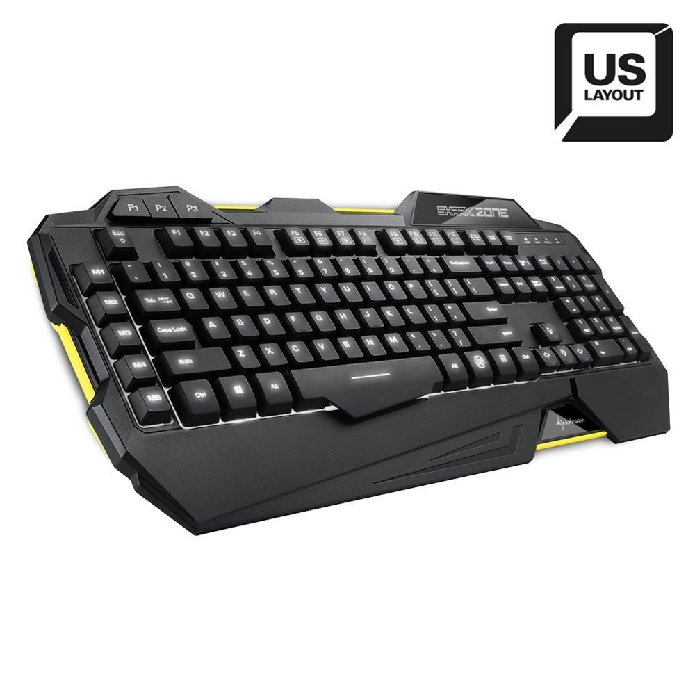 Sharkoon Sharkzone K30 verlicht gaming toetsenbord, Sharkoon, Gaming toetsenbord, Nieuw, Ophalen of Verzenden