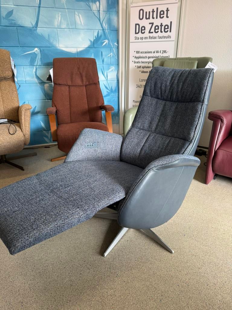 De Toekomst sta op stoel relax fauteuil gratis bezorging, Ophalen of Verzenden, Nieuw, Leer, Ruim 100 gebruikte en nieuwe modellen in alle kleuren en maten