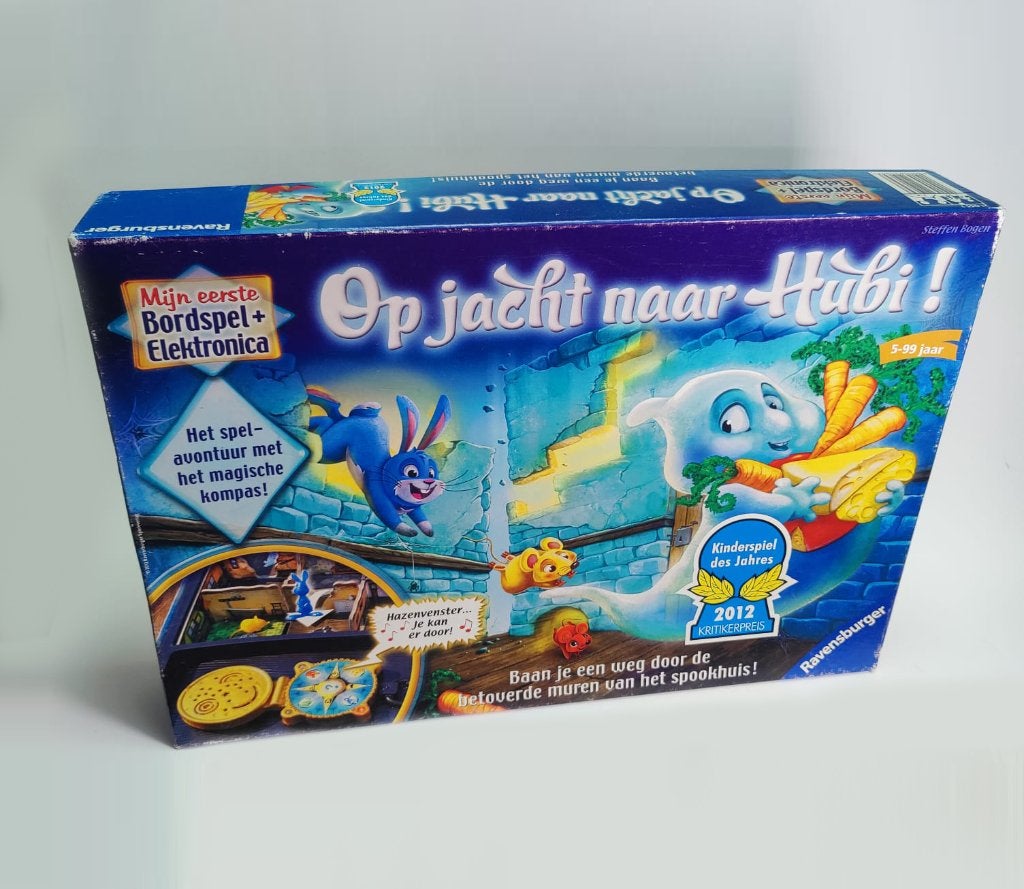 Op jacht naar hubi, Hobby en Vrije tijd, Gezelschapsspellen | Bordspellen, Drie of vier spelers, Verzenden, Gebruikt, Ravensburger