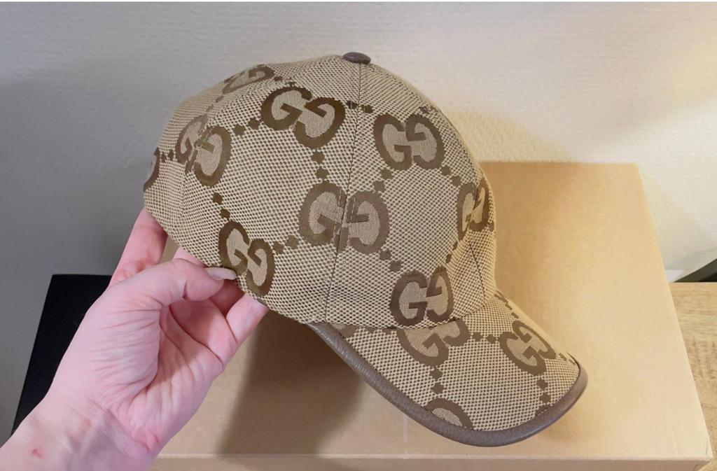 Gucci Jumbo GG Pet Beige/Bruin – Origineel – Zeer netjes, Ophalen of Verzenden, Zo goed als nieuw