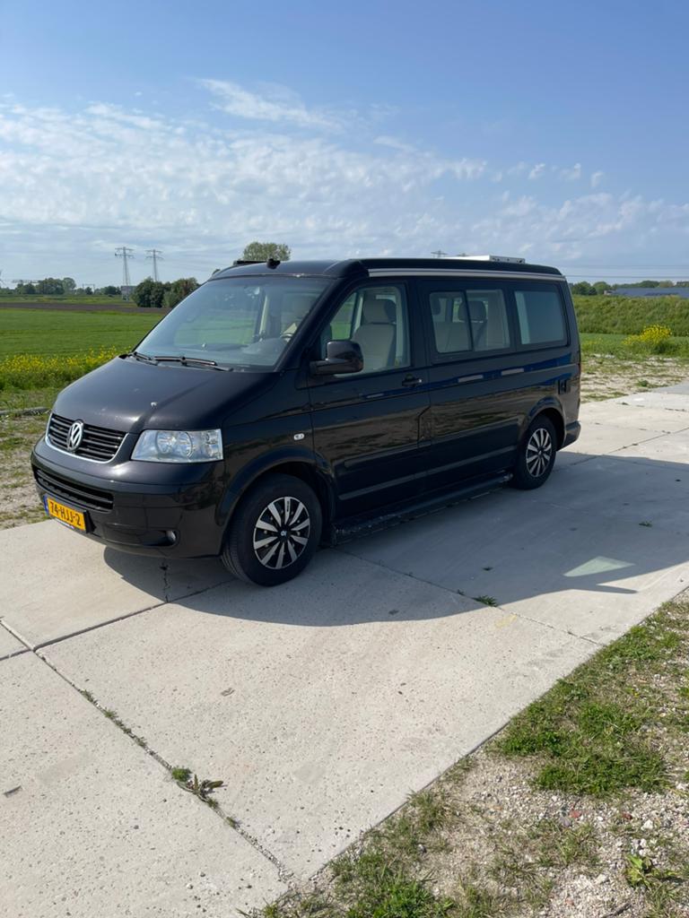 VW T5 California 2005 automaat, Automaat, Startonderbreker, Diesel, 4 tot 5 meter