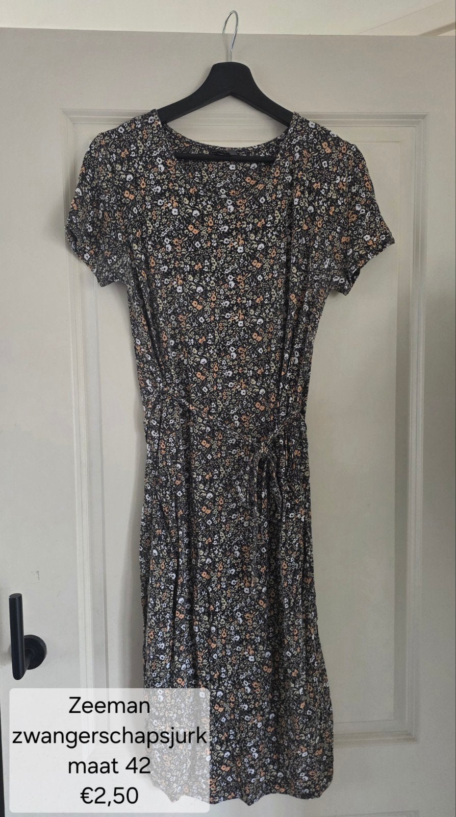 Zwangerschaps jurk, Kleding | Dames, Meerkleurig, Zeeman, Maat 42/44 (L), Ophalen of Verzenden