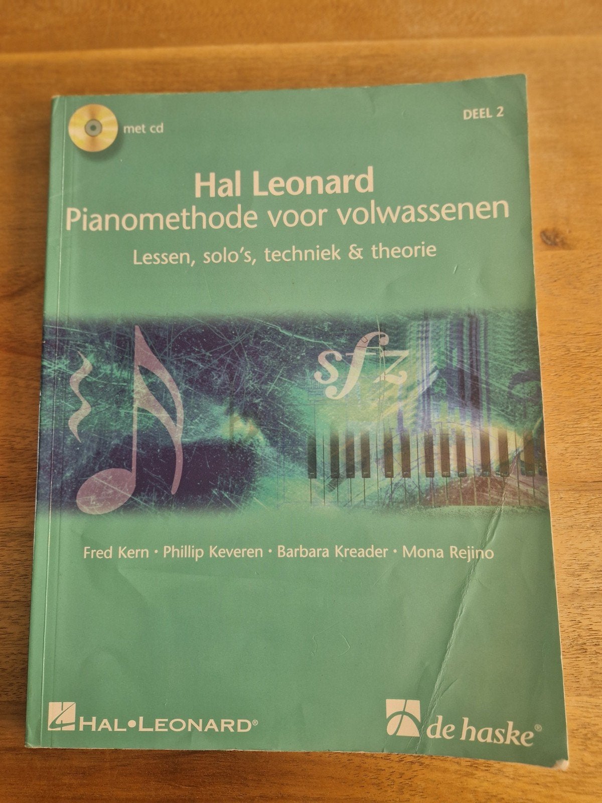 Hal Leonard Pianomethode voor volwassenen - Deel 2, Ophalen of Verzenden, Gebruikt, Les of Cursus
