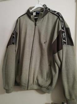 Australian Trainingsjack ongedragen Bruin Gevoerd 54 L XL, Maat 52/54 (L), Bruin, Verzenden, Zo goed als nieuw