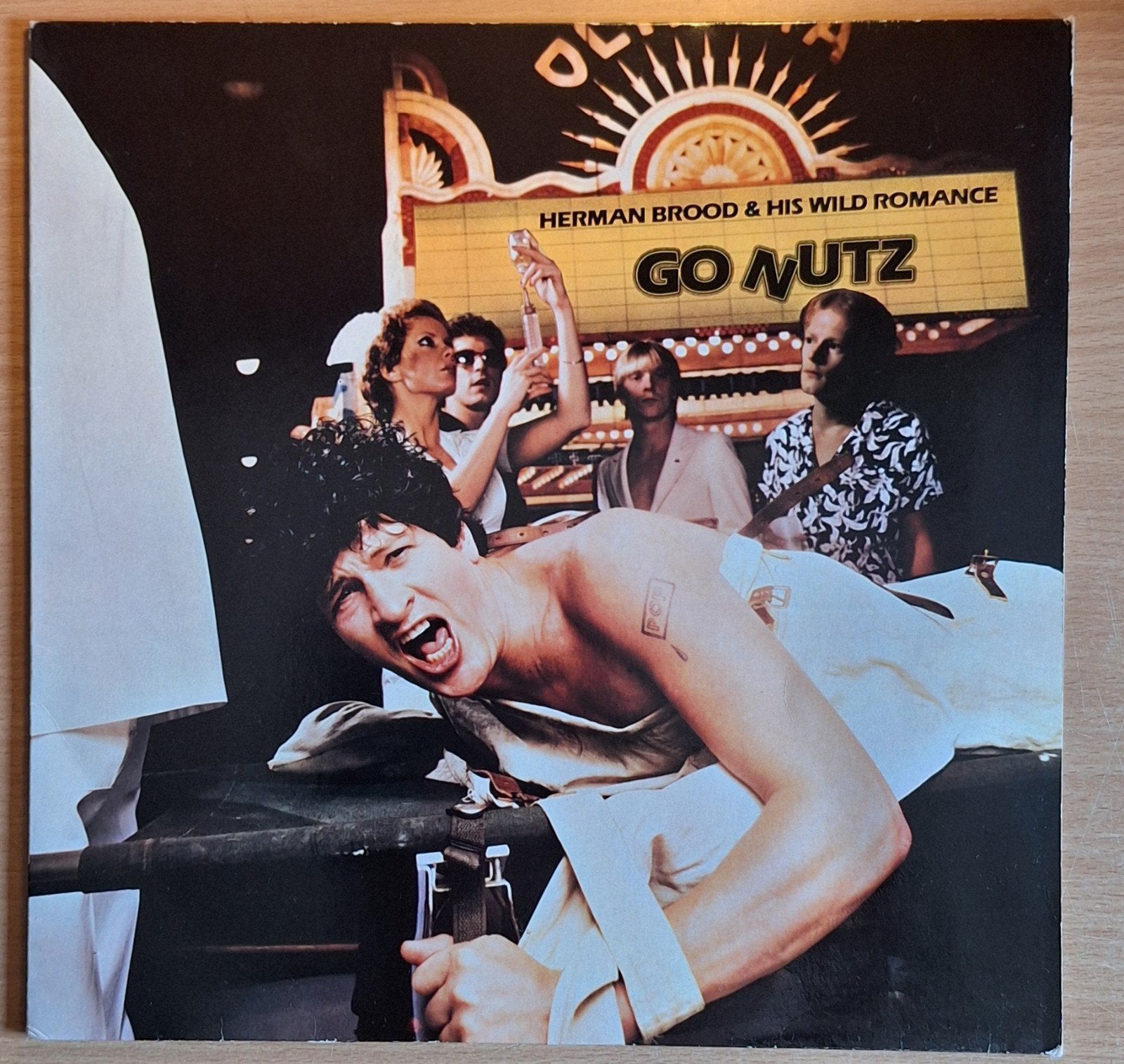 Herman Brood & His Wild Romance - Go Nutz (1980) LP, Ophalen of Verzenden, Zo goed als nieuw, 12 inch