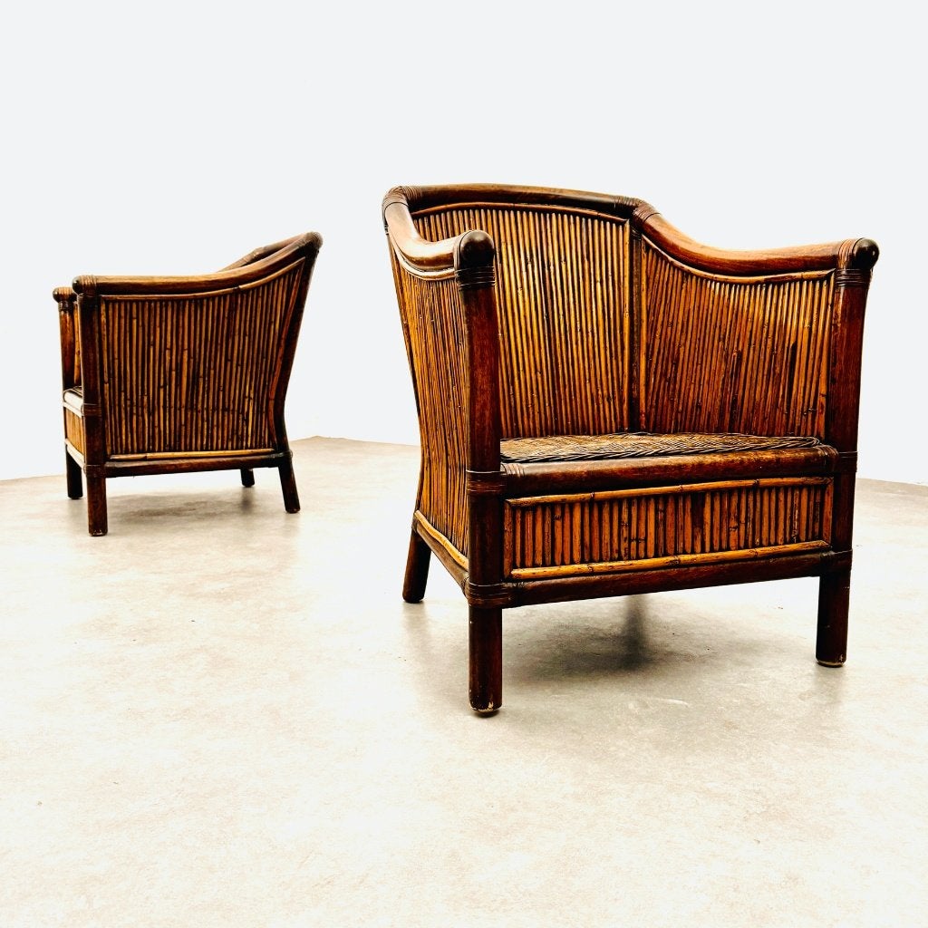 Set Pencil Reed Fauteuils, Ophalen of Verzenden