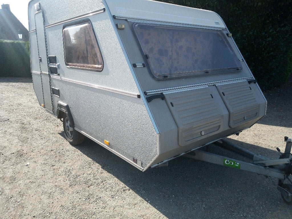 Kip KL34 caravan (zwarte cross), Ophalen, Gebruikt