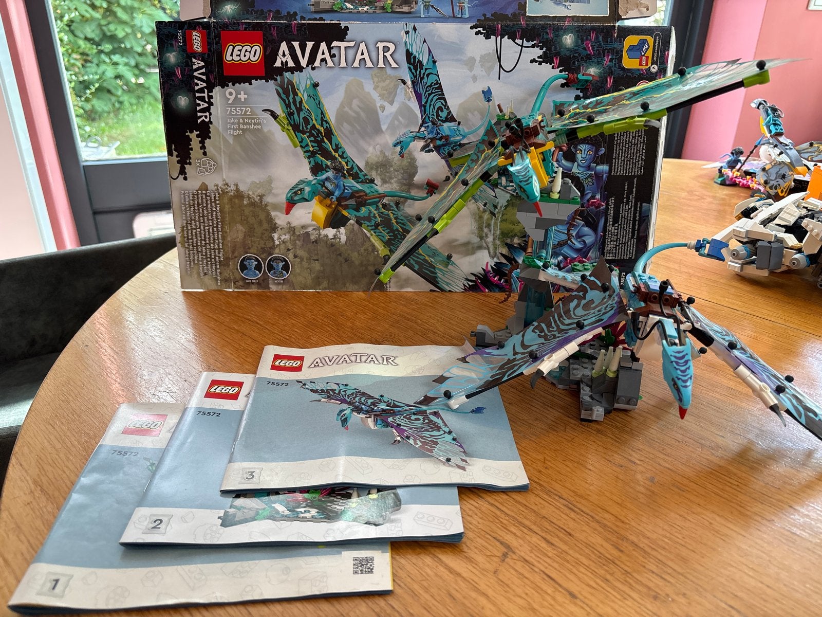 LEGO Avatar 75572: Jake & Neytiri's Eerste Banshee Vlucht, Ophalen of Verzenden, Zo goed als nieuw, Overige merken
