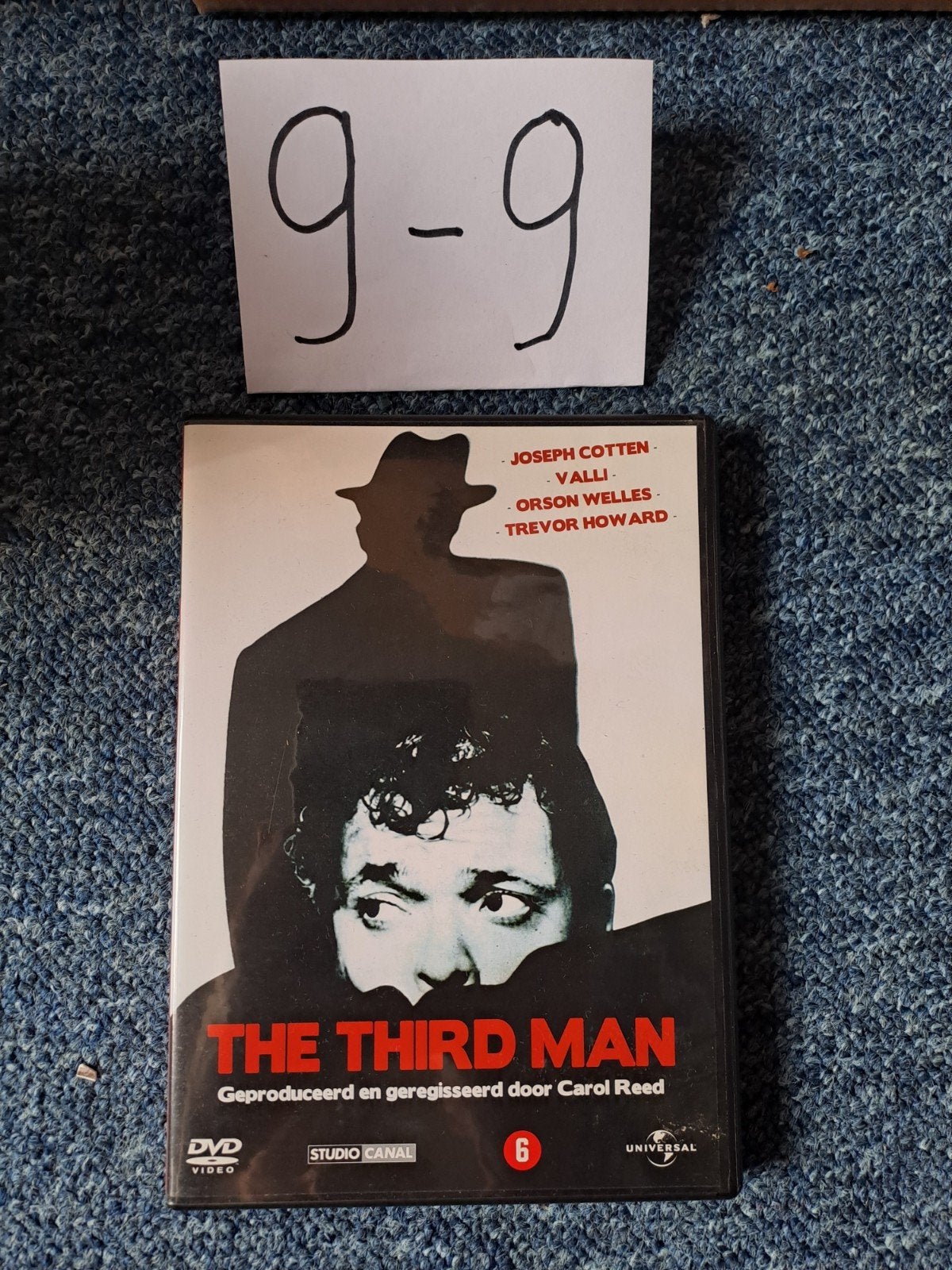 The Third Man DVD - Klassieke thriller van Carol Reed, Gebruikt, Ophalen of Verzenden, Vanaf 6 jaar, Detective en Krimi