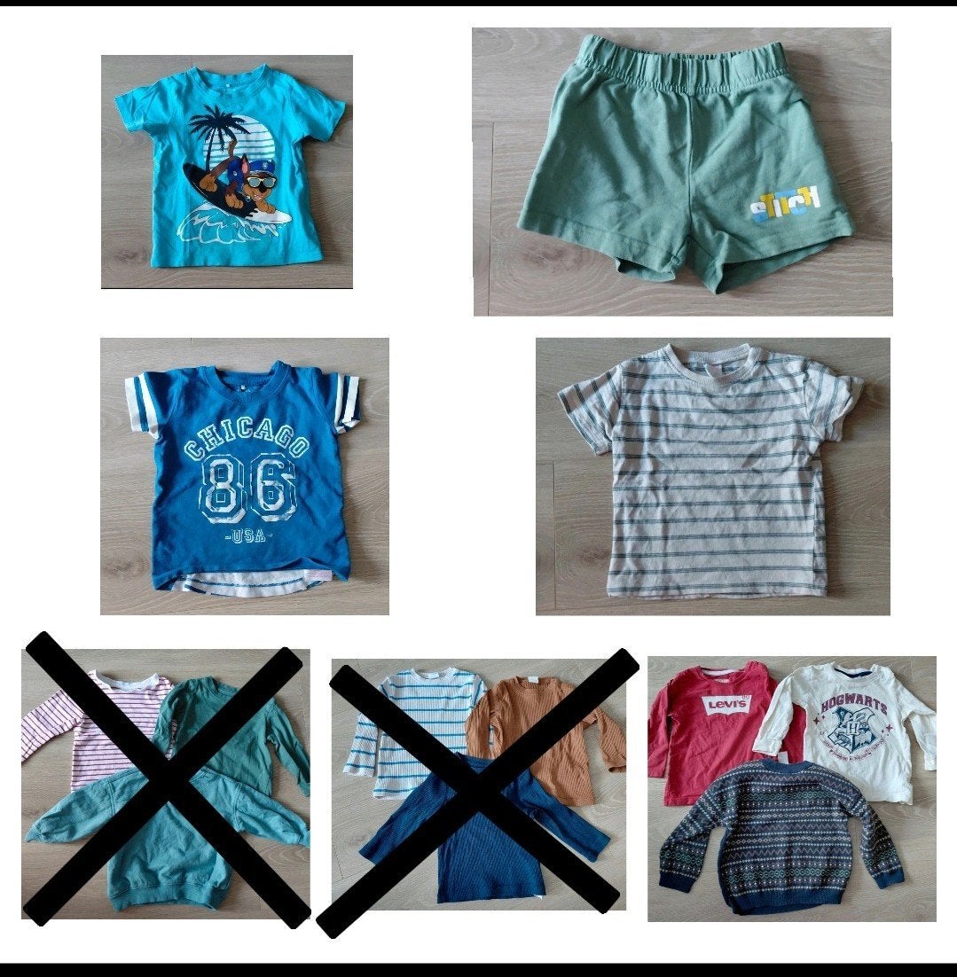 Kledingbundel maat 80/86 jongen, Gebruikt, Ophalen of Verzenden, Hema, Jongetje