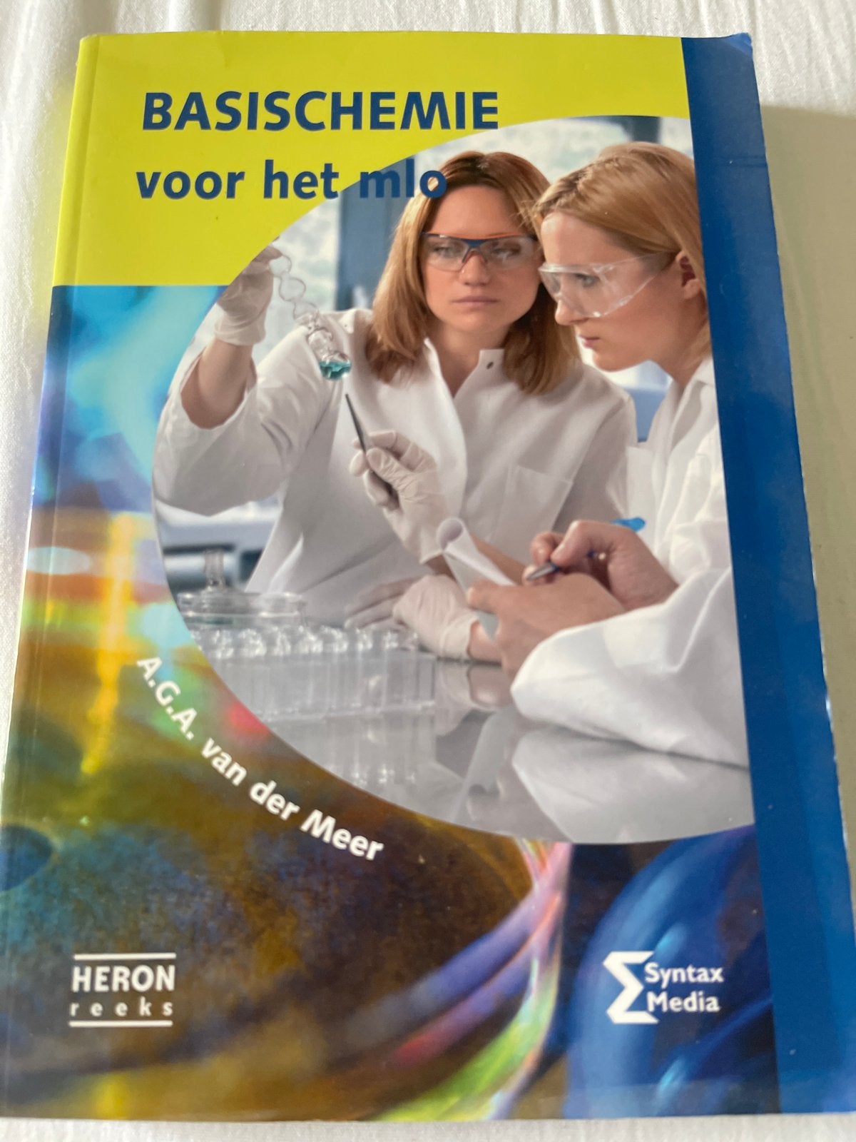 Basischemie voor het MLO - A.G.A. van der Meer, Boeken, Studieboeken en Cursussen, Gelezen, MBO, Beta, Ophalen of Verzenden