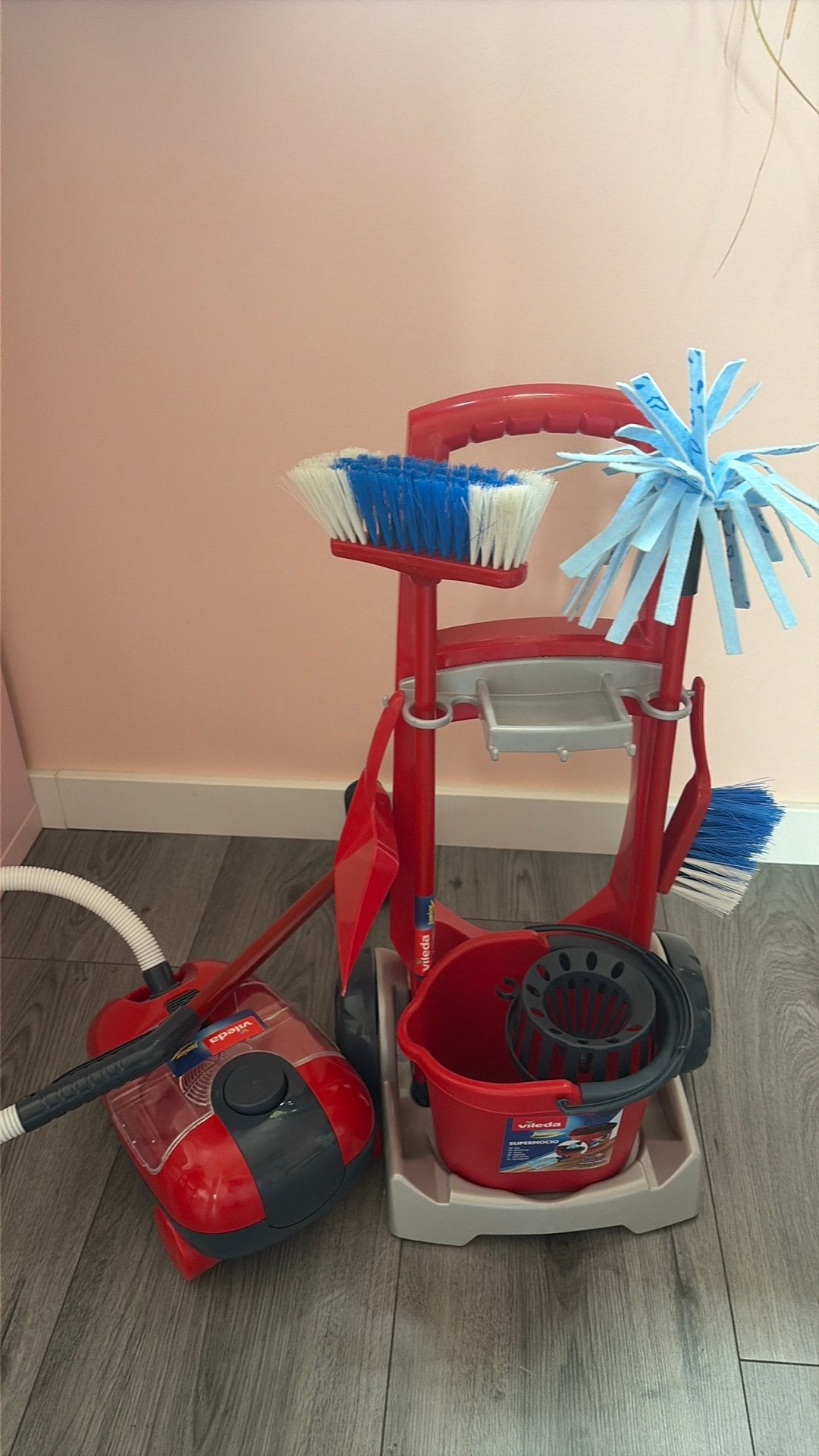 Vileda junior set, Kinderen en Baby's, Ophalen, Zo goed als nieuw, Jongen of Meisje