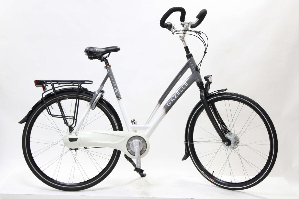 Refurbished Gazelle Chamonix C7 61cm, Fietsen en Brommers, Fietsen | Dames | Damesfietsen, Niet ingevuld, Gebruikt, Versnellingen
