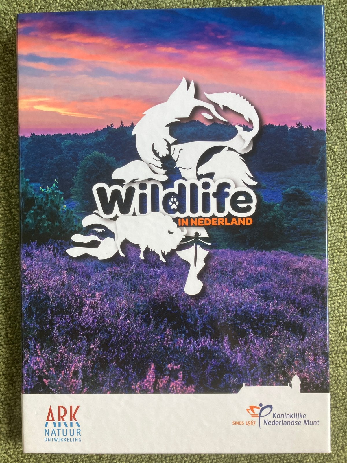 12 Penningen Wildlife in Nederland - KNM (5.000 exemplaren), Verzenden, Overige materialen, Nederland