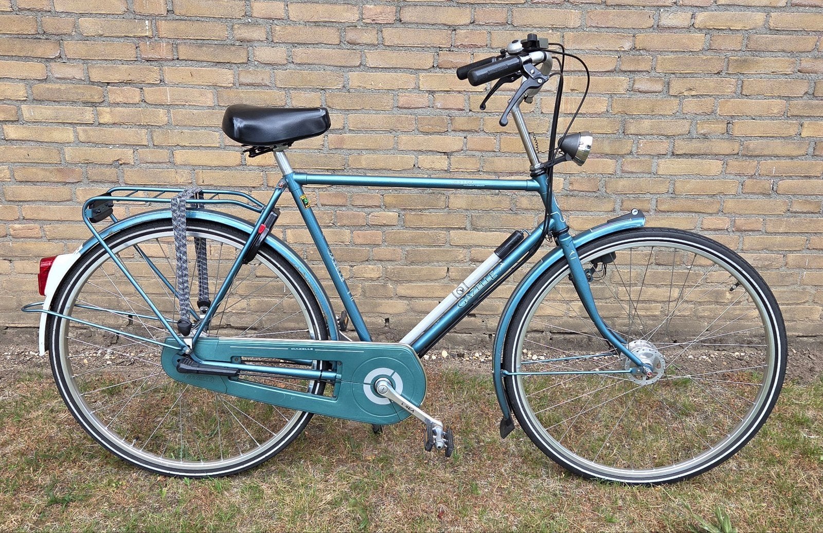 Retro vintage Gazelle heren fiets, 5 versnellingen, Ophalen, Gebruikt, Versnellingen, 57 tot 61 cm