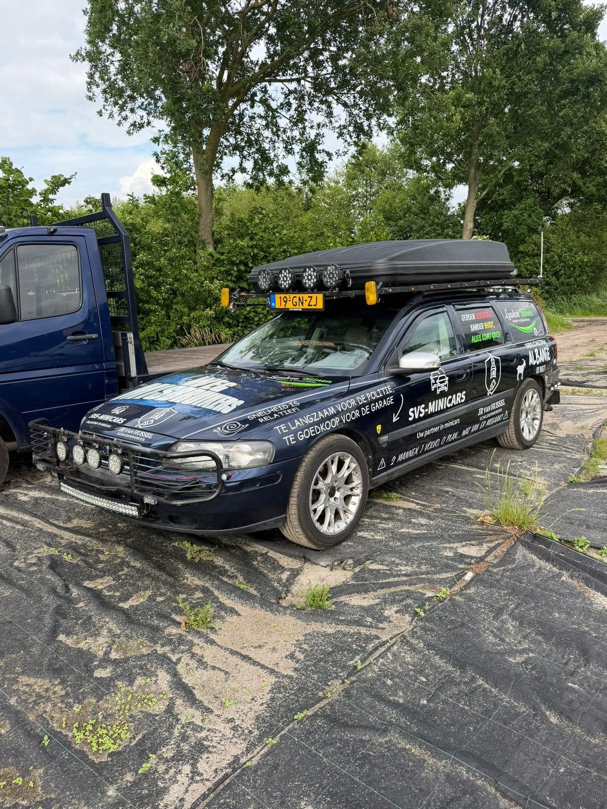 Volvo V70 2.4 140PK 2001 CARBAGE RUN, Auto's, Voorwielaandrijving, 1800 kg, Stationwagon, Particulier