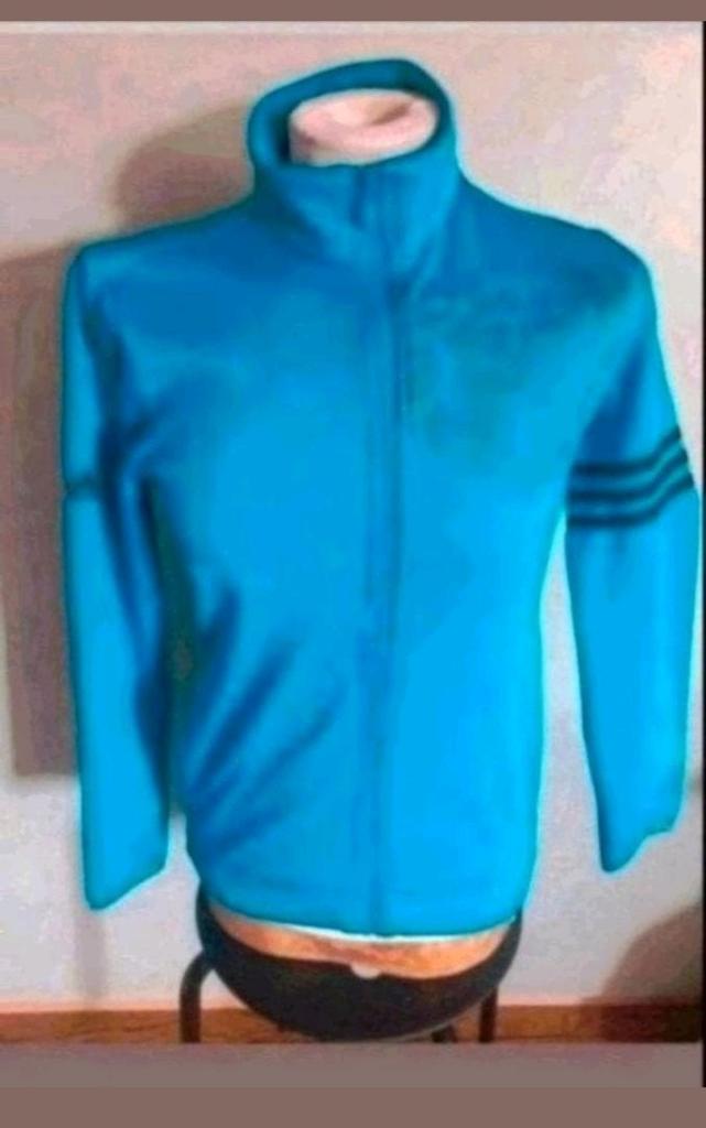 Adidas blauw vest maat 152, Adidas, Jongen of Meisje, Trui of Vest, Ophalen of Verzenden