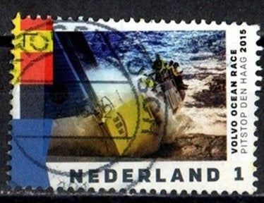 Nederland nr. 3304 Volvo Ocean Race gestempeld, Verzenden, Na 1940, Gestempeld