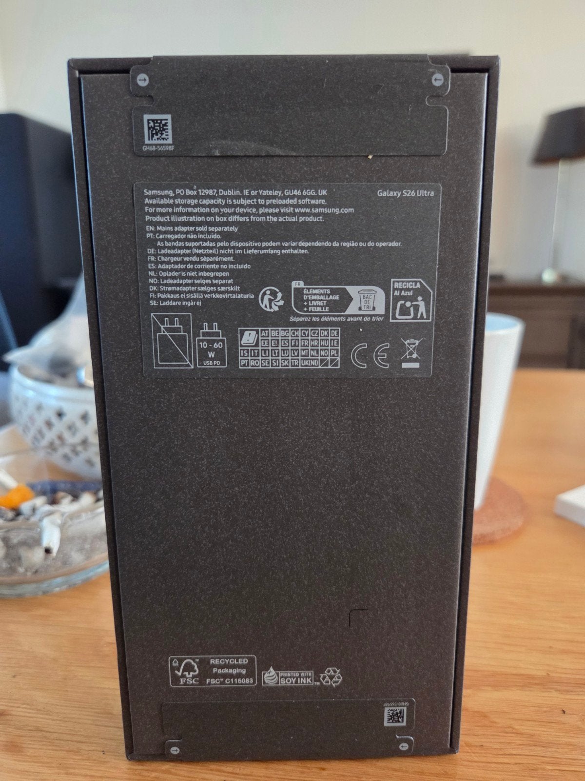 Samsung Galaxy S26 Ultra 256GB Zwart - Nieuw in doos, Telecommunicatie, Mobiele telefoons | Samsung, Overige modellen, Nieuw, Ophalen of Verzenden