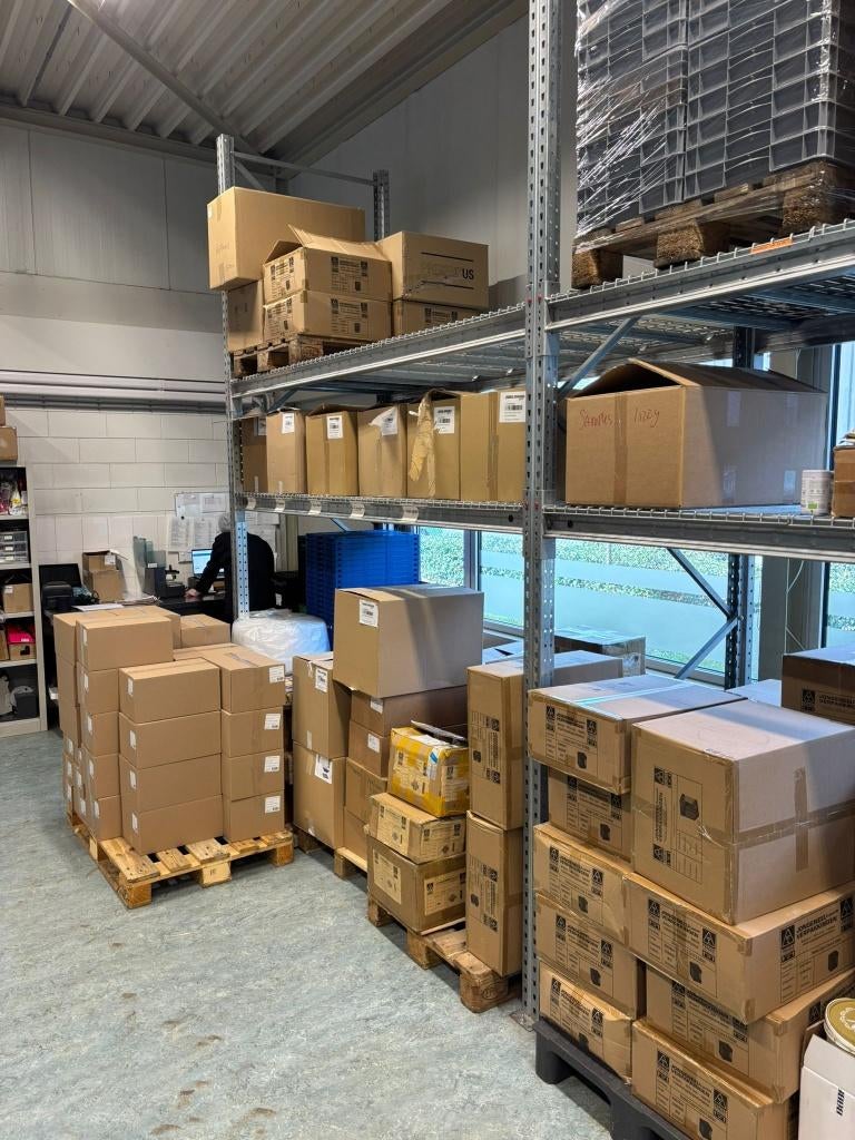 Magazijn stelling, Ophalen, Gebruikt