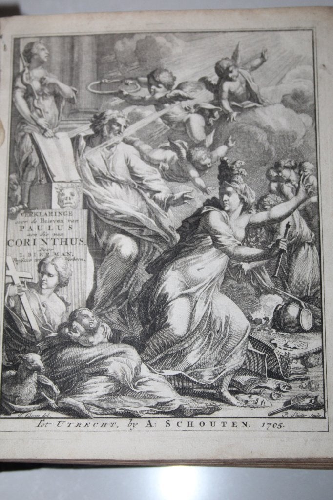 Johannes Bierman - Verklaring eerste Korinthebrief (1705), Ophalen of Verzenden