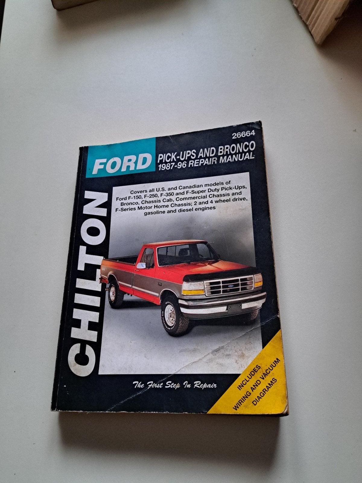 Chilton Reparatiehandleiding Ford Pick-Ups & Bronco 1987-96, Ophalen of Verzenden